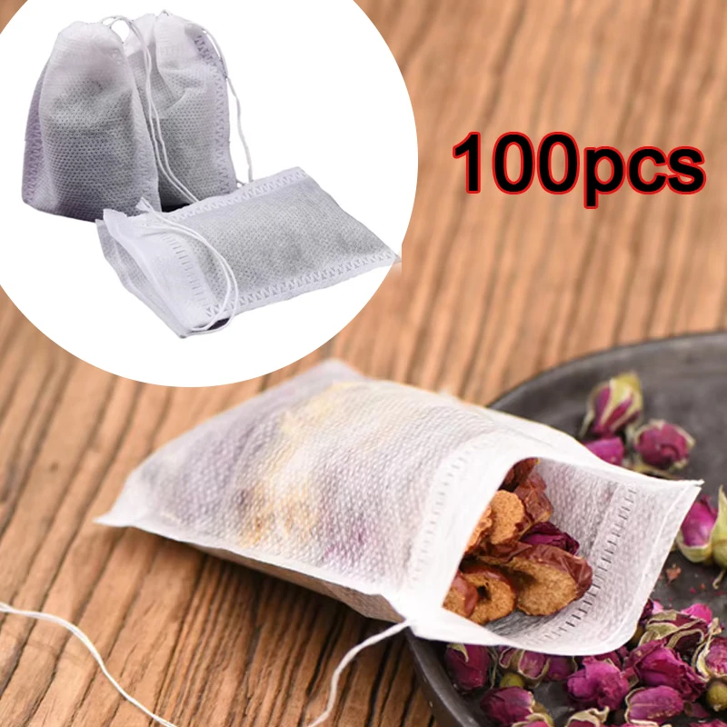 Herbal Wellness Supplement - 100 sacos de chá descartáveis dos