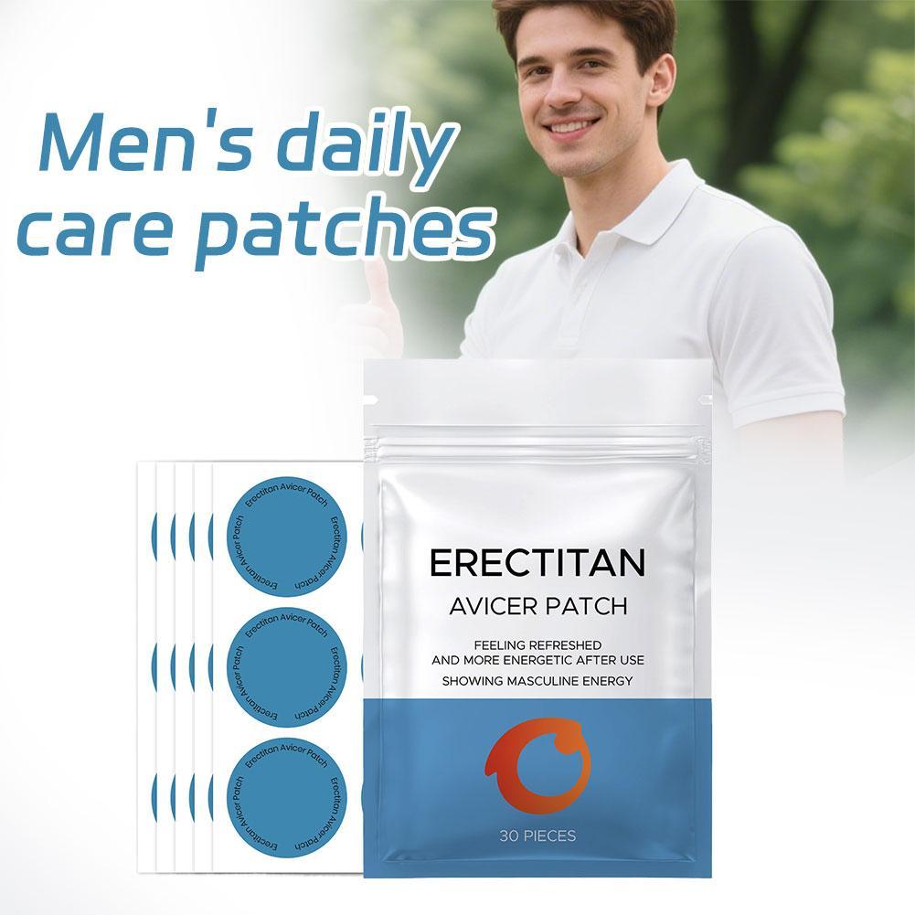 Herbal Wellness Healthcare - Adesivos de Cuidado Masculino para Suporte