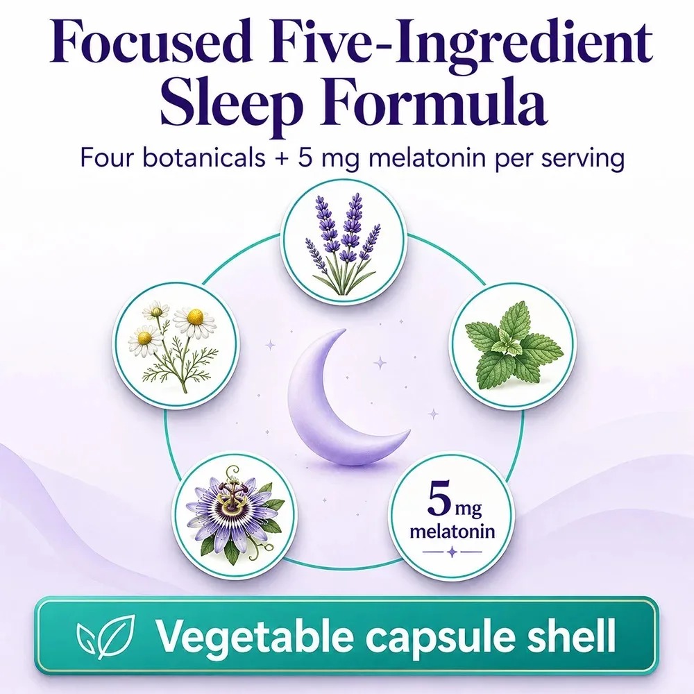 Melatonina 5g + Raiz de Valeri - Valerian Root Capsule avaliação e preço