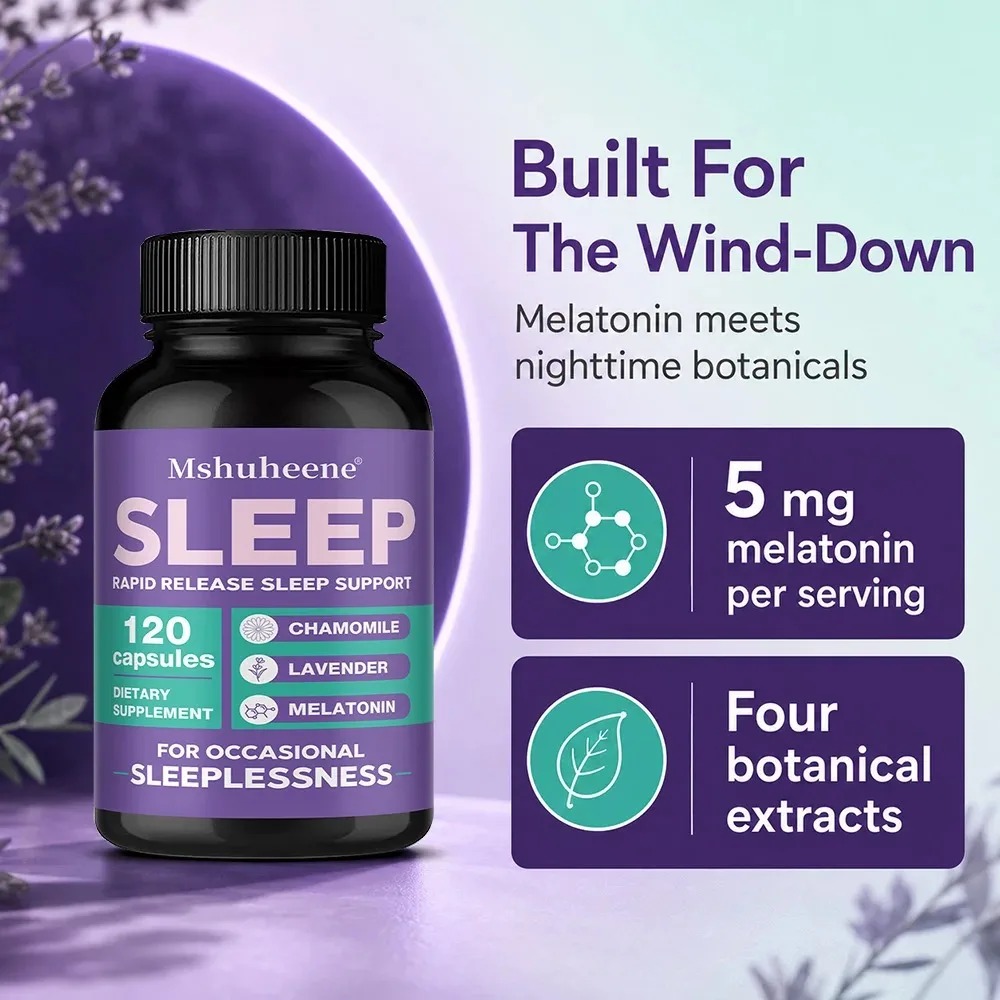 Melatonina 5g + Raiz de Valeri - Valerian Root Capsule avaliação e preço