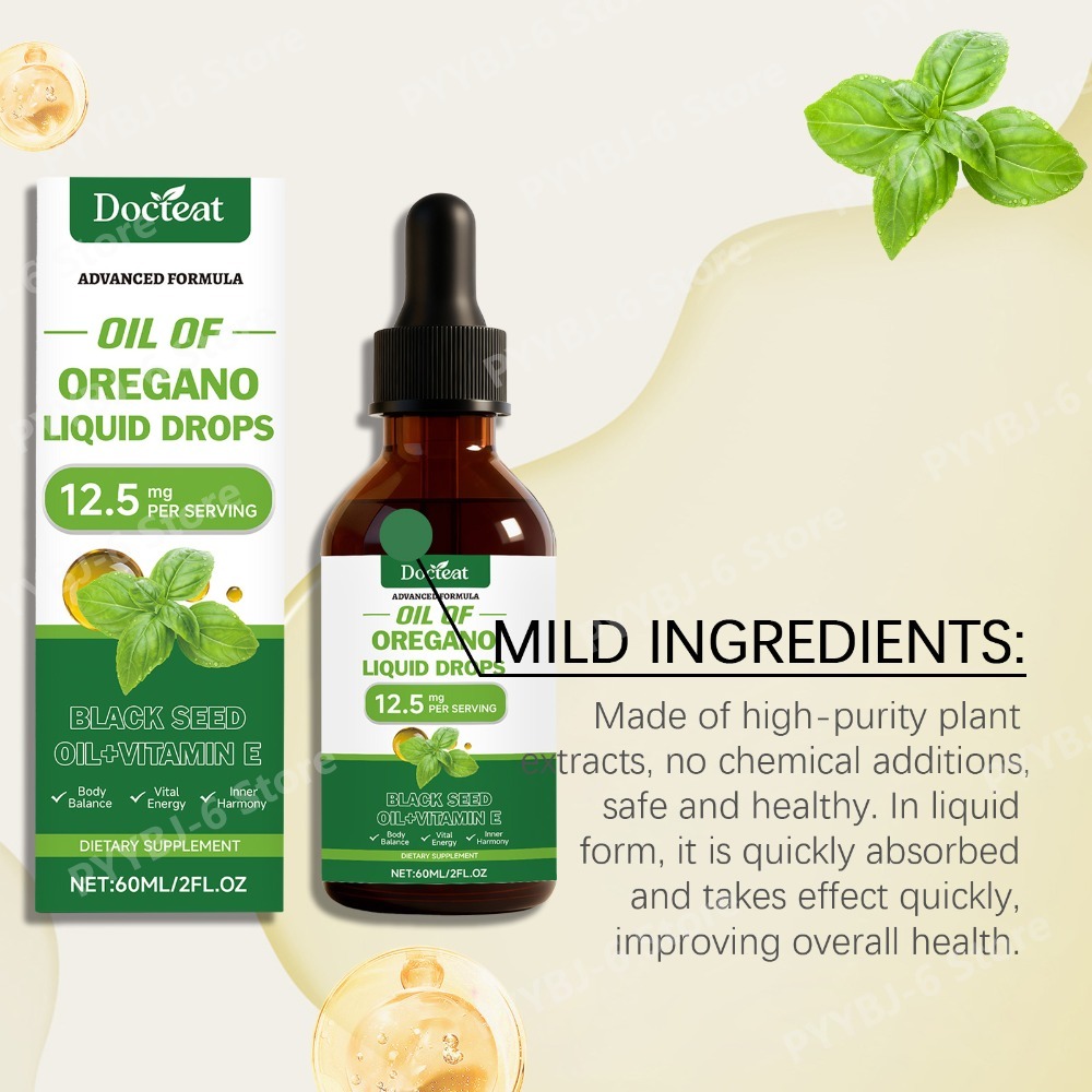 Óleo de Orégano Líquido em Got - Herbal Wellness Supplement avaliação e preço