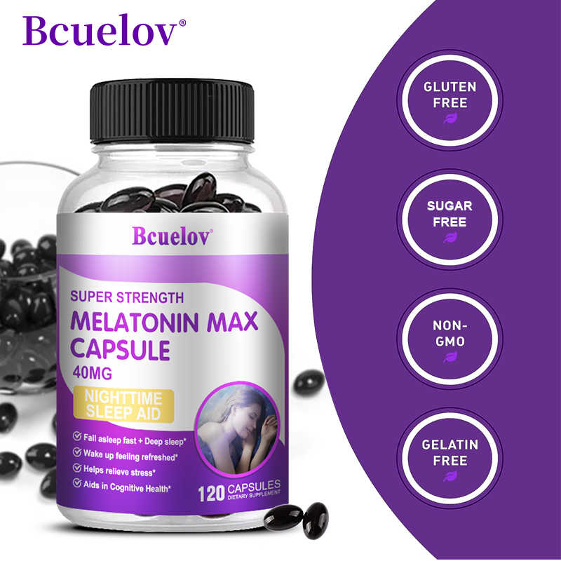 Cápsulas de Melatonina 40mg co - Valerian Root Capsule avaliação e preço