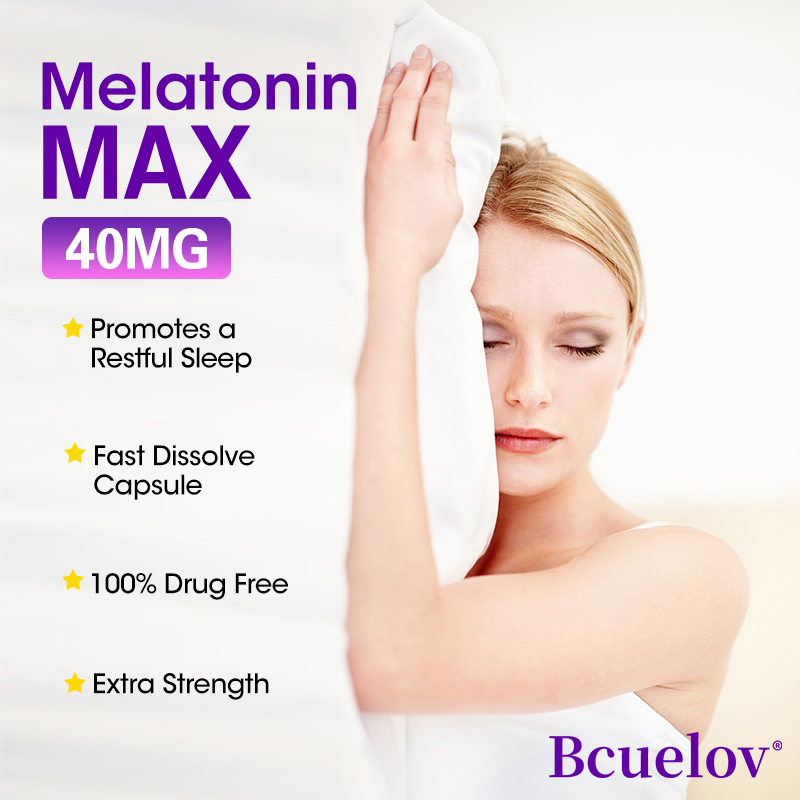 Cápsulas de Melatonina 40mg co - Valerian Root Capsule avaliação e preço