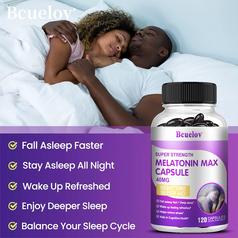 Cápsulas de Melatonina 40mg co - Valerian Root Capsule avaliação e preço